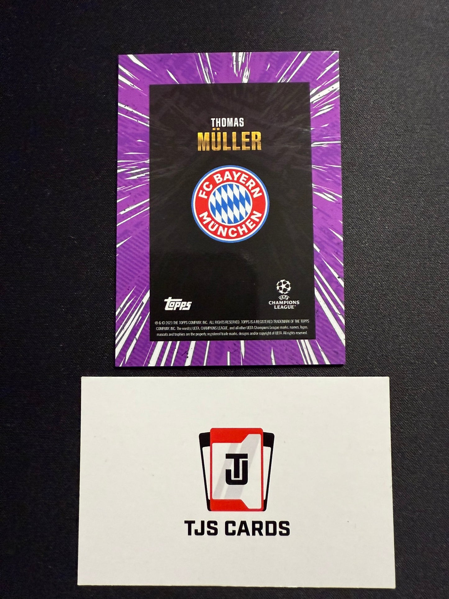 Thomas Muller - Purple /25 - TOPPS Gold 2023/24