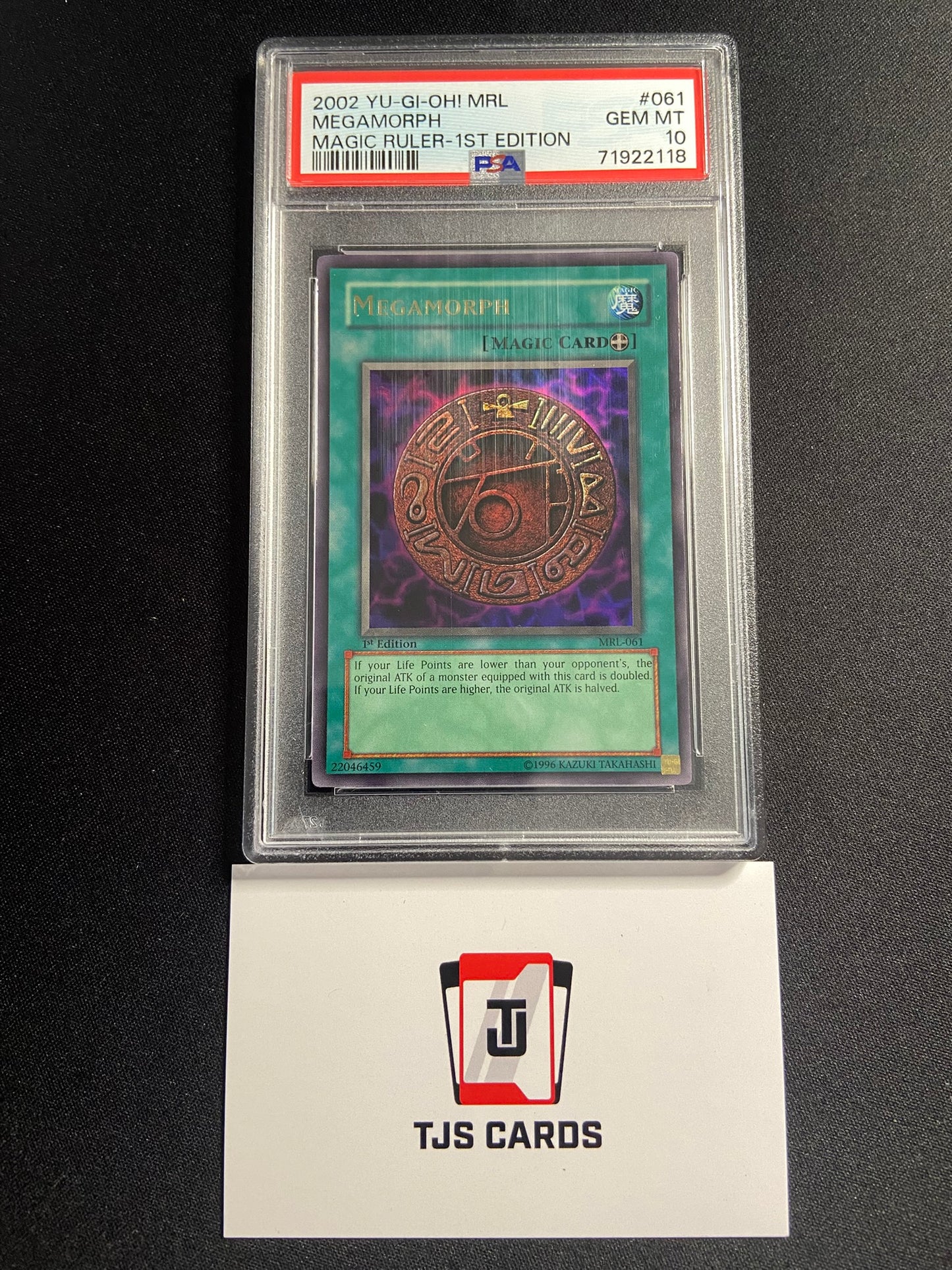 Megamorph - PSA 10 - Ultra Rare 1st Edition MRL-061 - YuGiOh