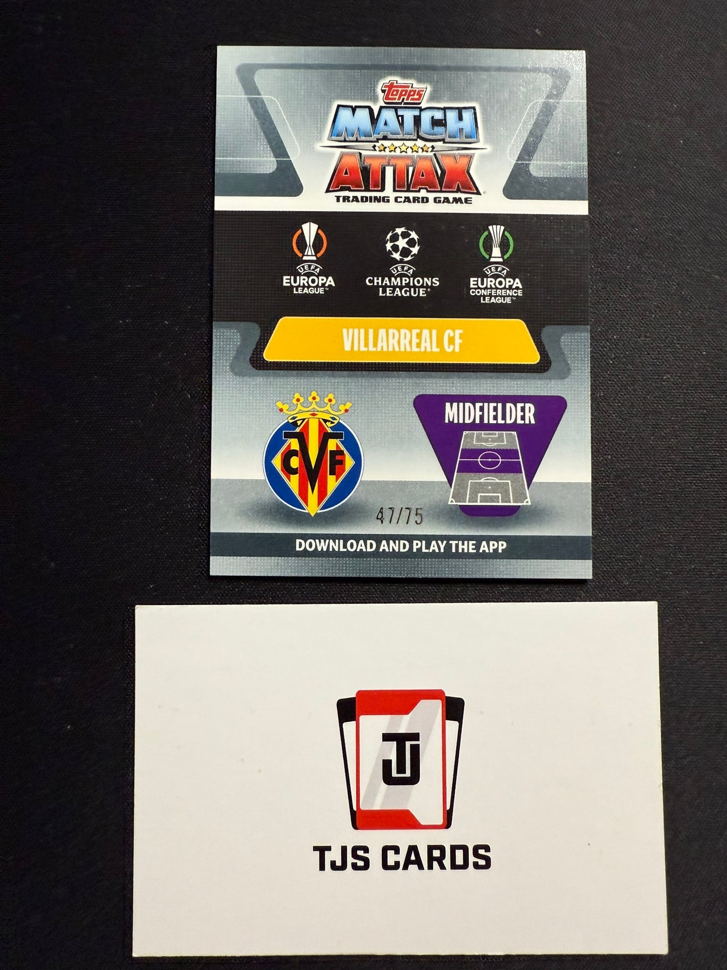 Samuel Chukwueze - Yellow /75 - TOPPS Match Attax Chrome 2021/22