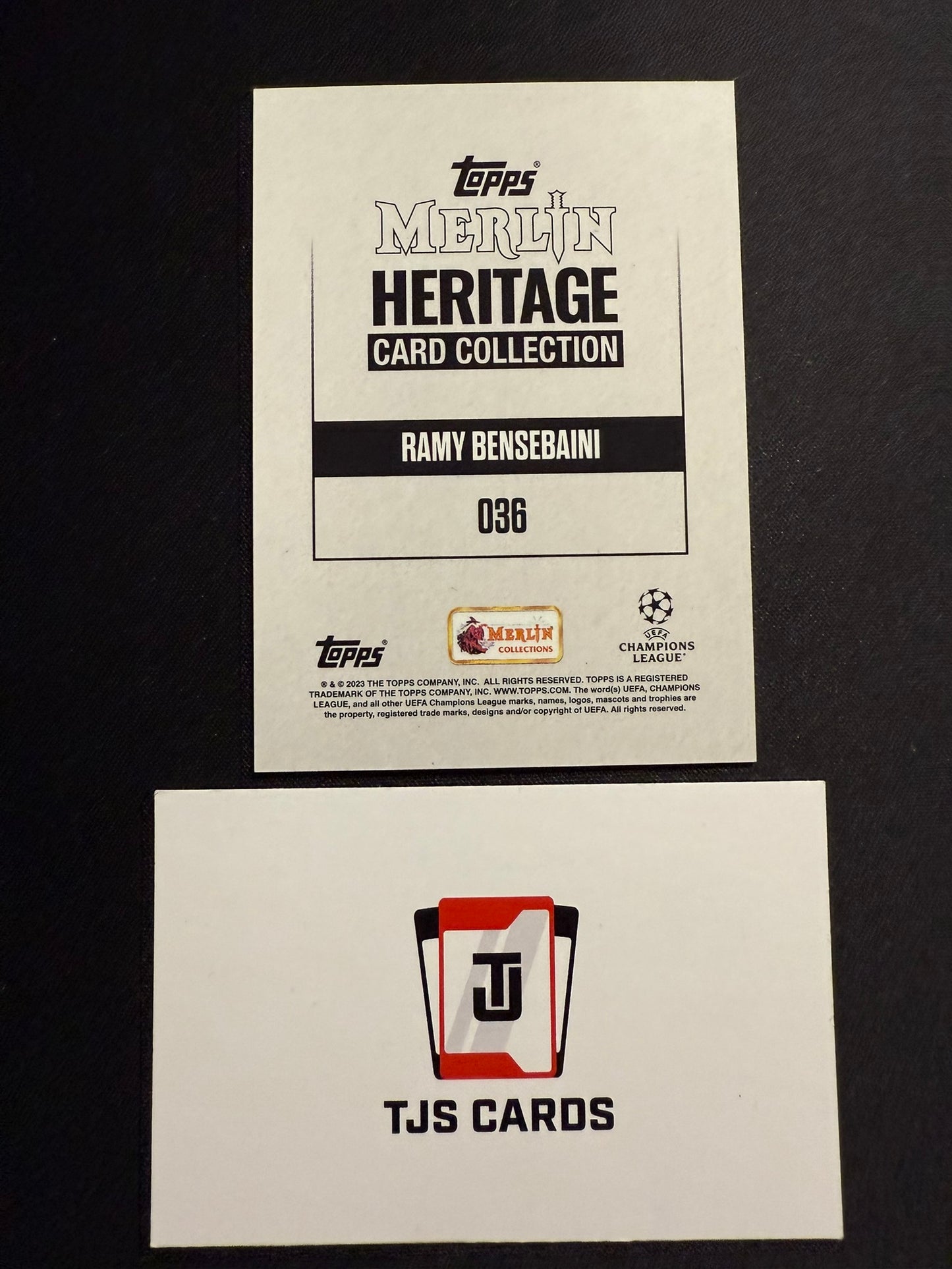 Ramy Bensebaini - Purple /99 - TOPPS Merlin Heritage UCC 2023/24