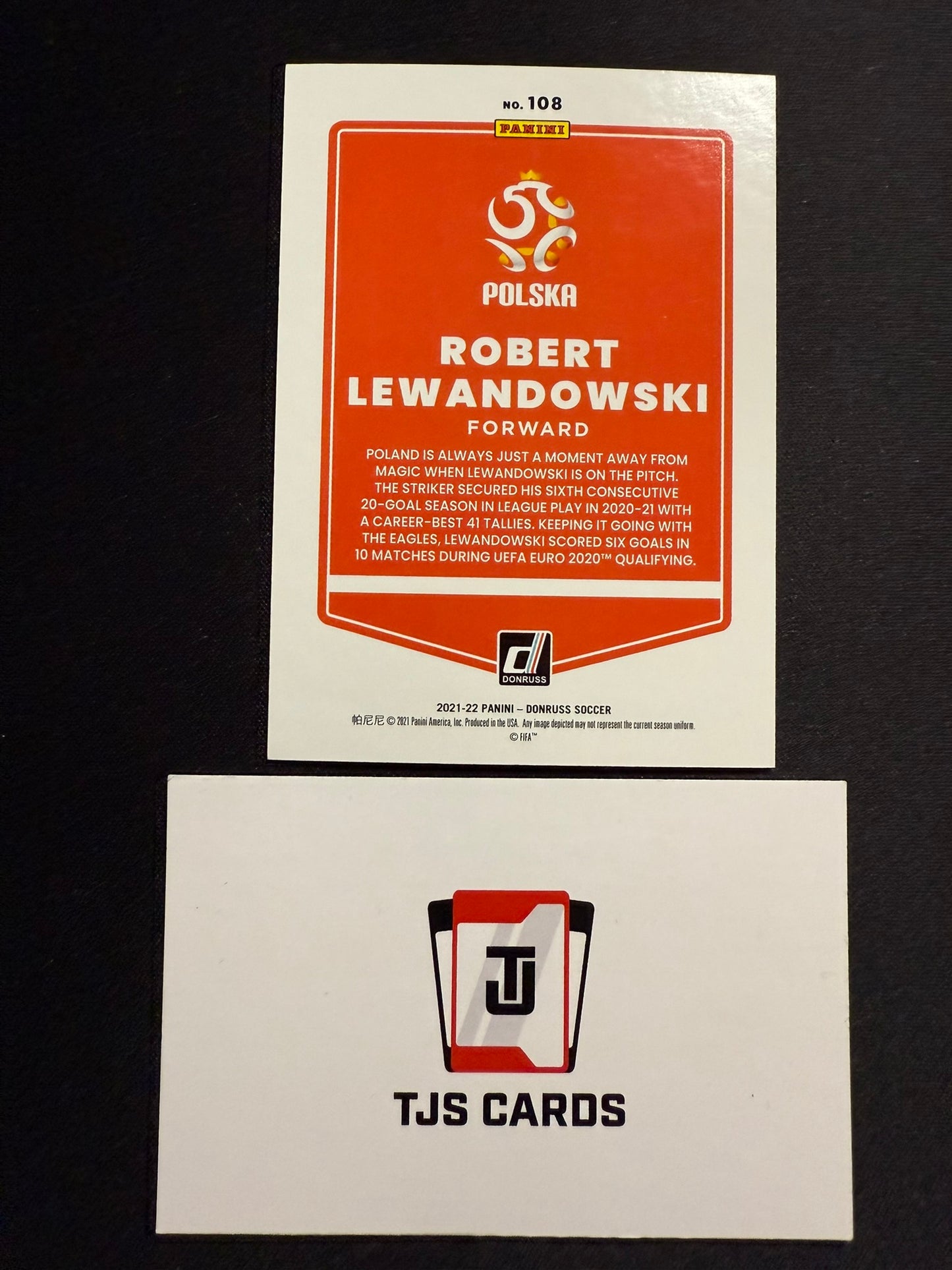 Robert Lewandowski - Purple Press Proof /199 - Panini Donruss 2021/22