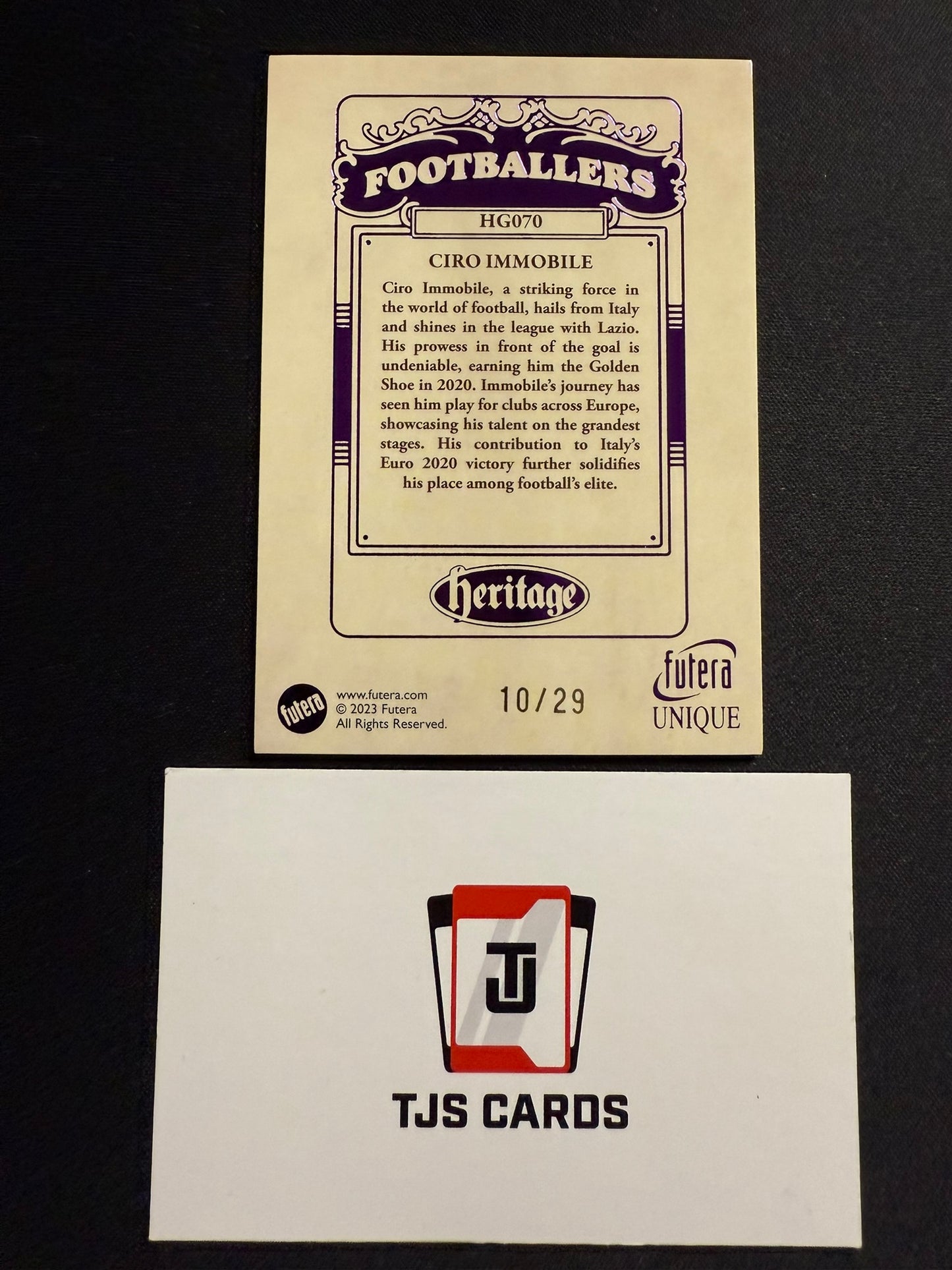 Dani Carvajal - Amethyst Heritage /29 - Futera Unique 2023