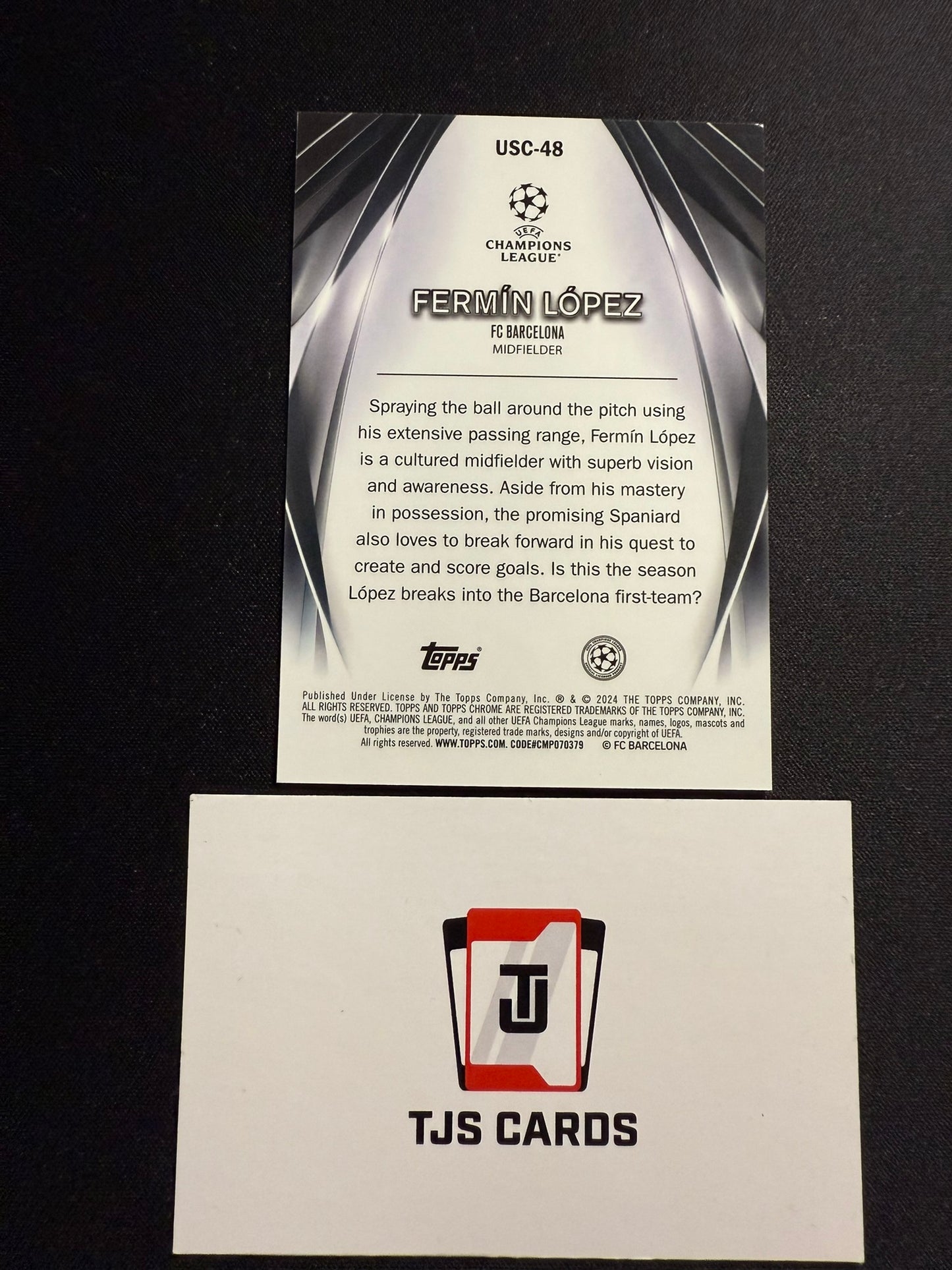 Fermin Lopez - Rookie Blue Ultimate Stage /150 - TOPPS UCC 2023/24