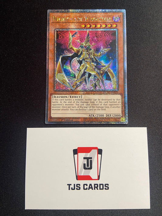 Nightmare Magician - Quarter Century Secret Rare 1st Edition DUNE-EN025 - YuGiOh