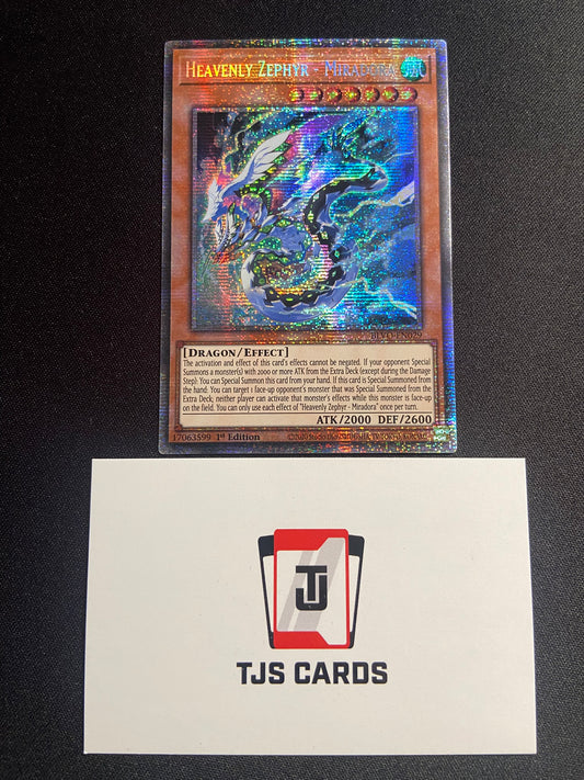 Heavenly Zephyr - Miradora - Starlight Rare 1st Edition BLVO-EN029 - YuGiOh