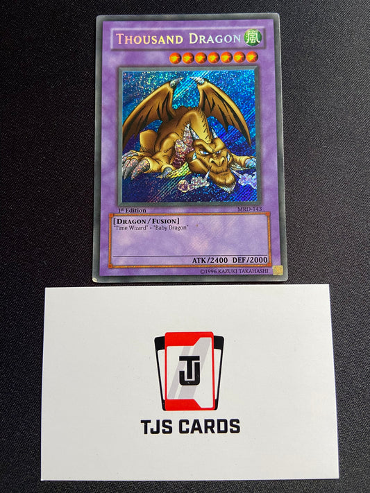 Thousand Dragon - Secret Rare 1st Edition MRD-143 - MP - YuGiOh
