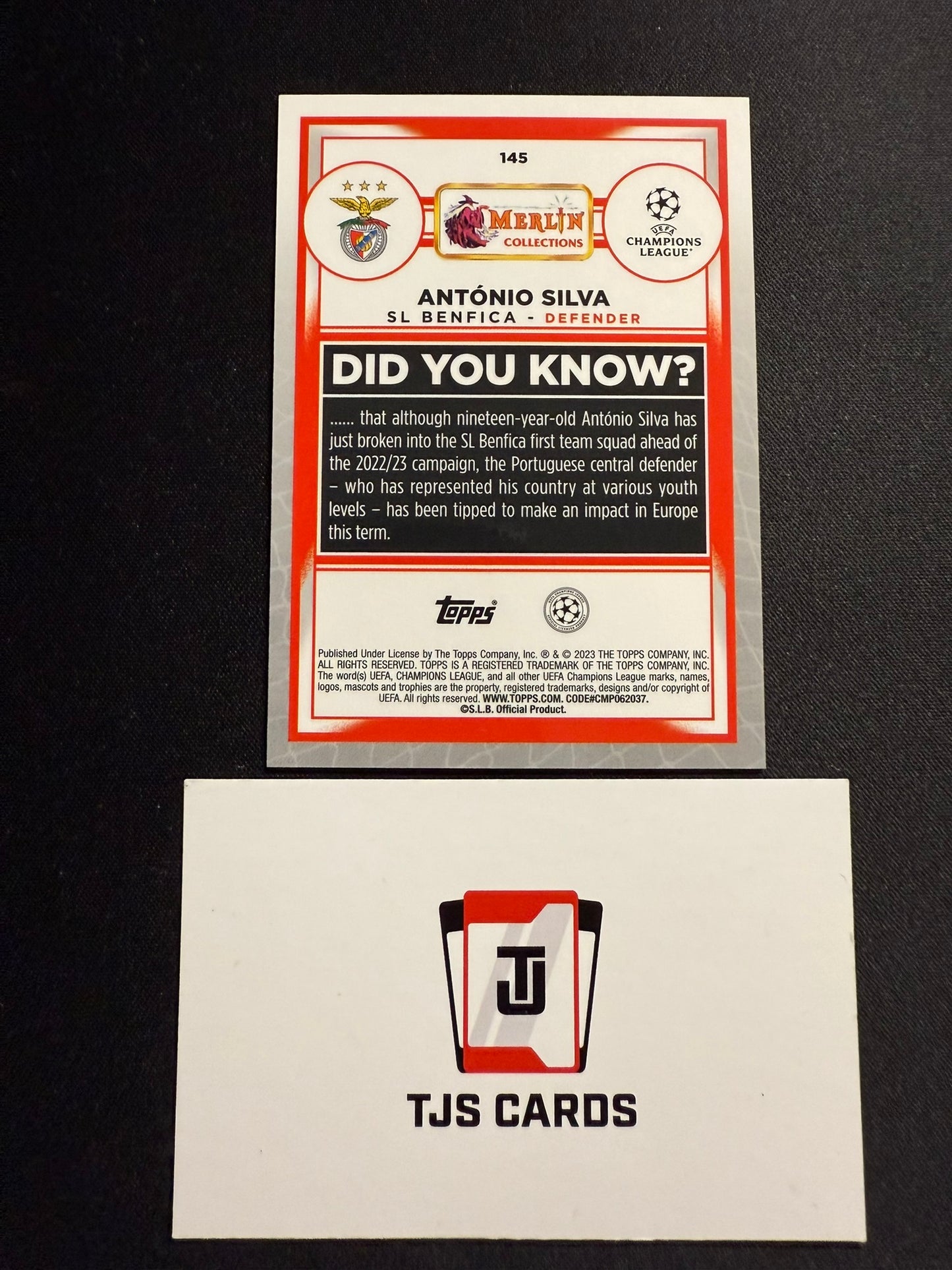 Antonio Silva - Rookie Aqua /199 - TOPPS Merlin Chrome UCC 2022/22