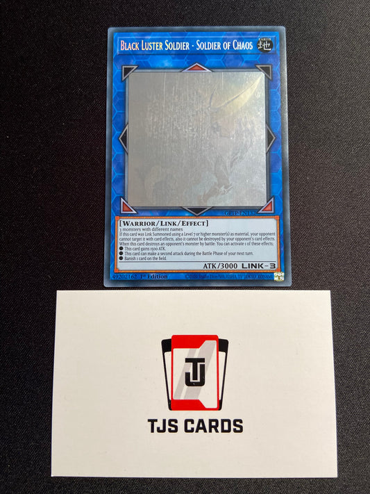 Black Luster Soldier - Soldier Of Chaos - Ghost Rare 1st Edition GFTP-EN132 - YuGiOh