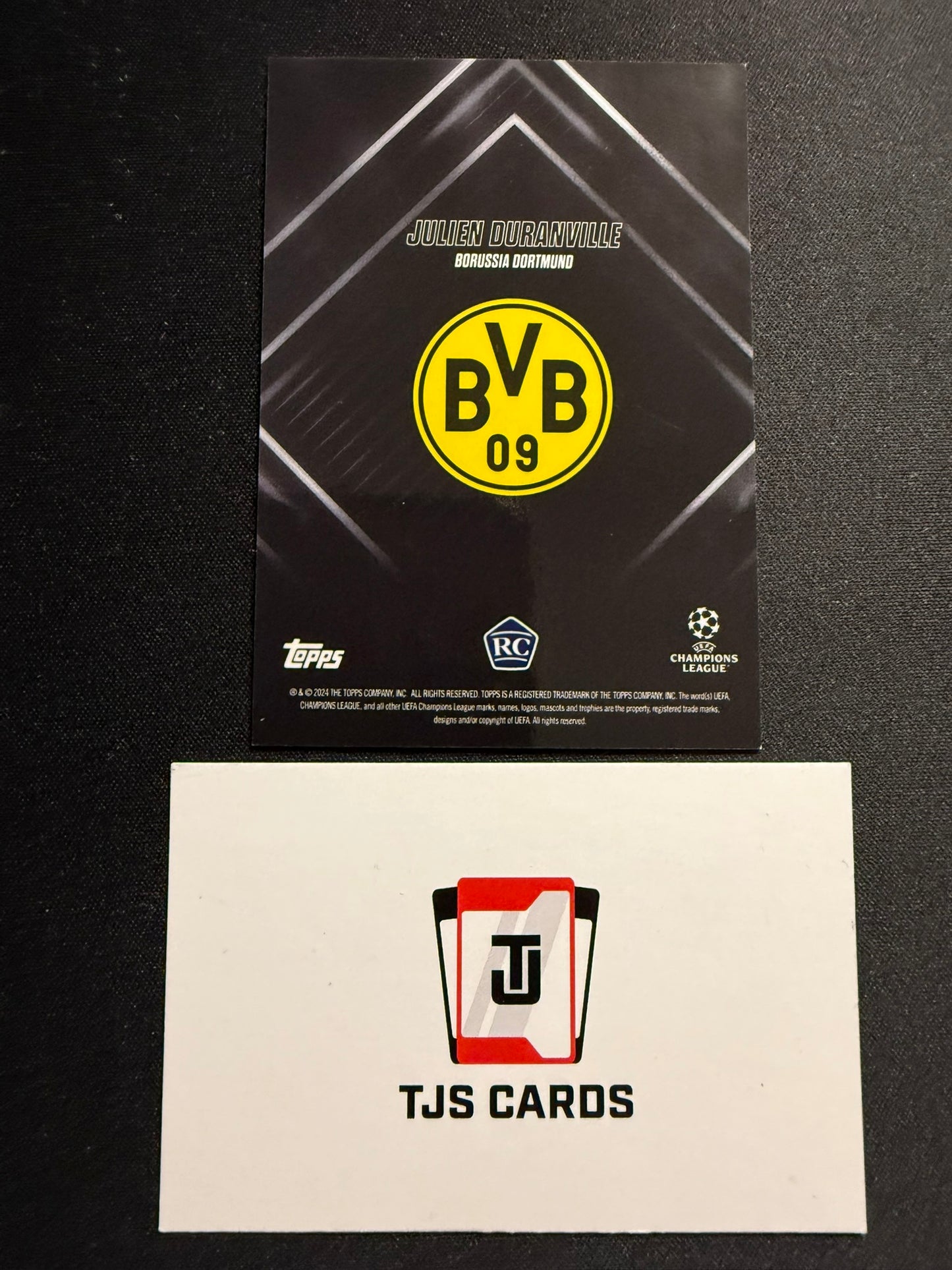 Julien Duranville - Rookie /99 - TOPPS Showtime UCC 2023/24