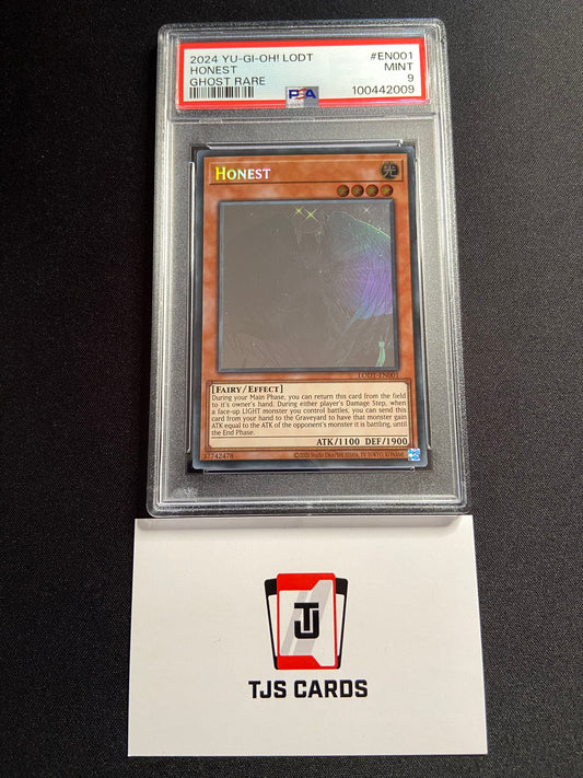 Honest - PSA 9 - Ghost Rare LODT-EN001 (2024) - YuGiOh
