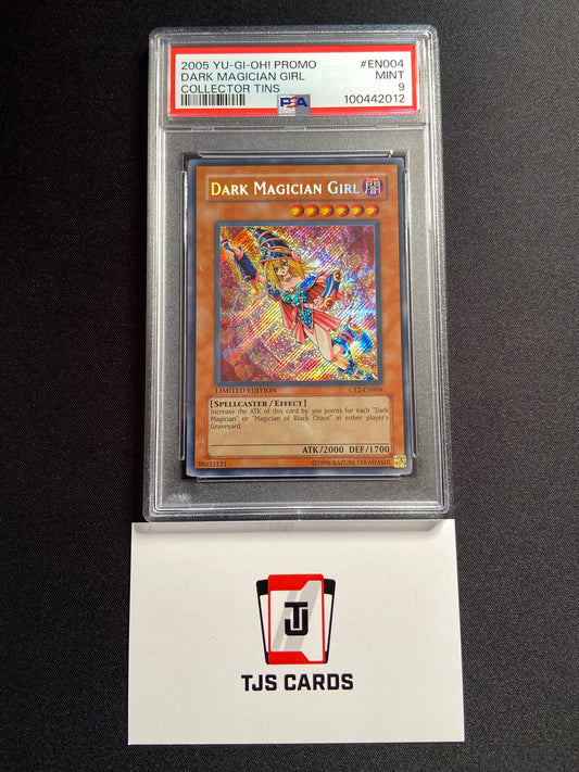Dark Magician Girl - PSA 9 - Secret Rare Limited Edition CT2-EN004 - YuGiOh