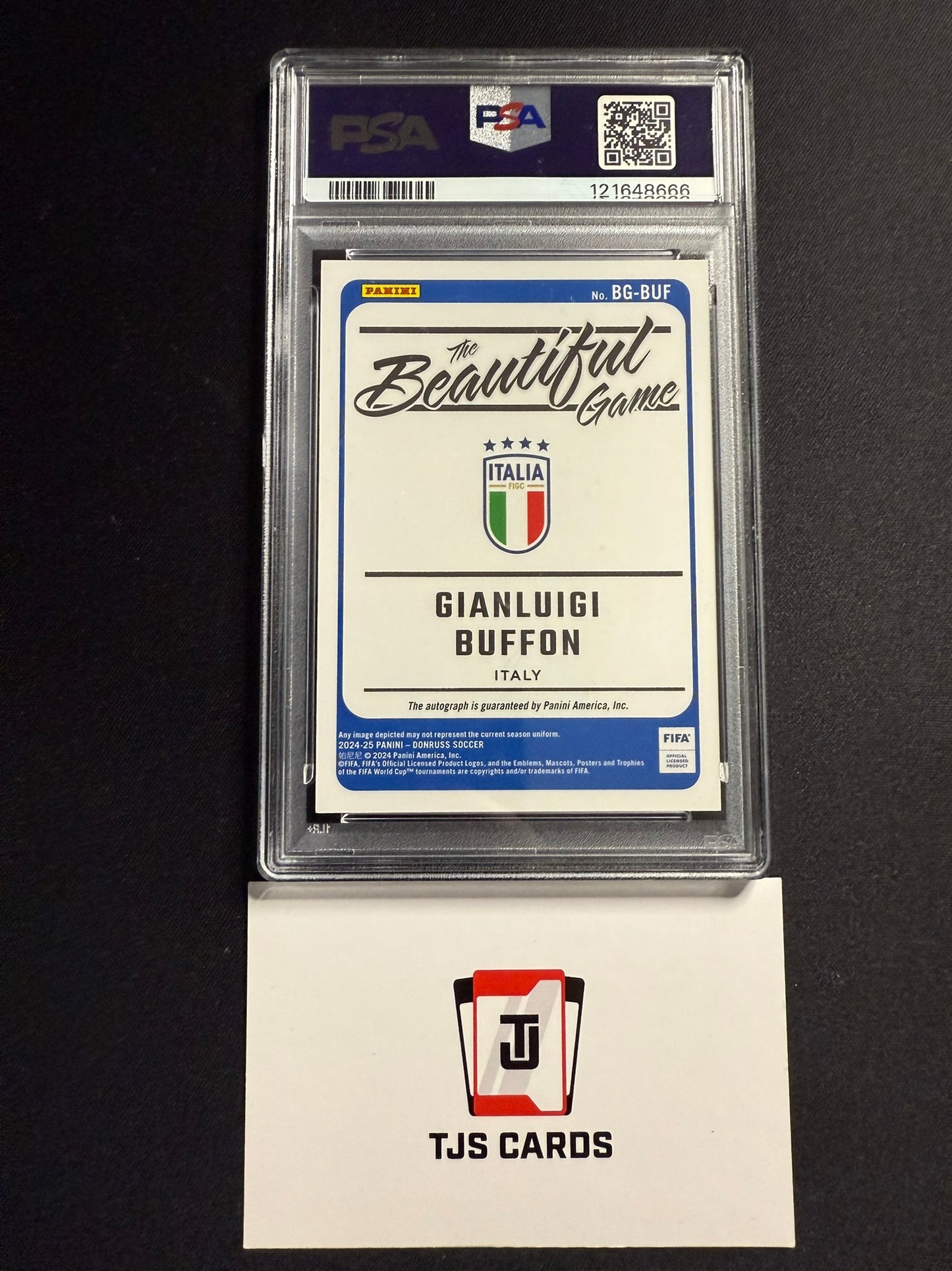 Gianluigi Buffon - PSA 9 - Auto - Panini Donruss 2024/25