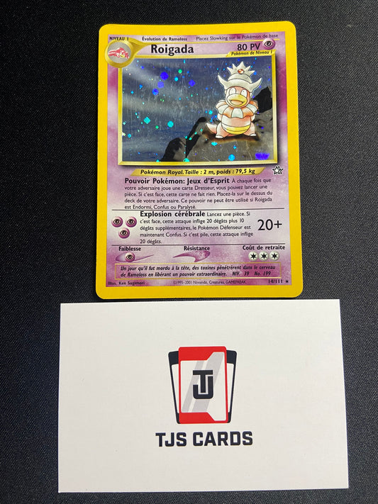 Slowking (Roigada) - Holo - French Neo Genesis 14/111 - LP - Pokemon