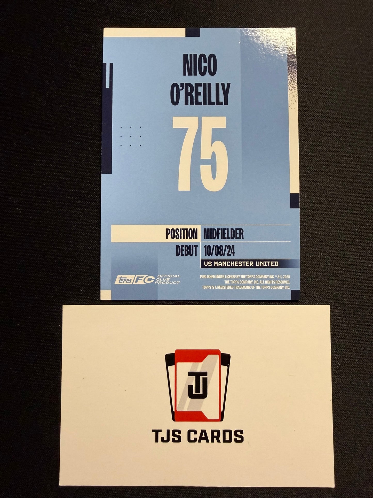 Nico O'Reilly - Rookie /199 - TOPPS Manchester City Team Set 2024/25