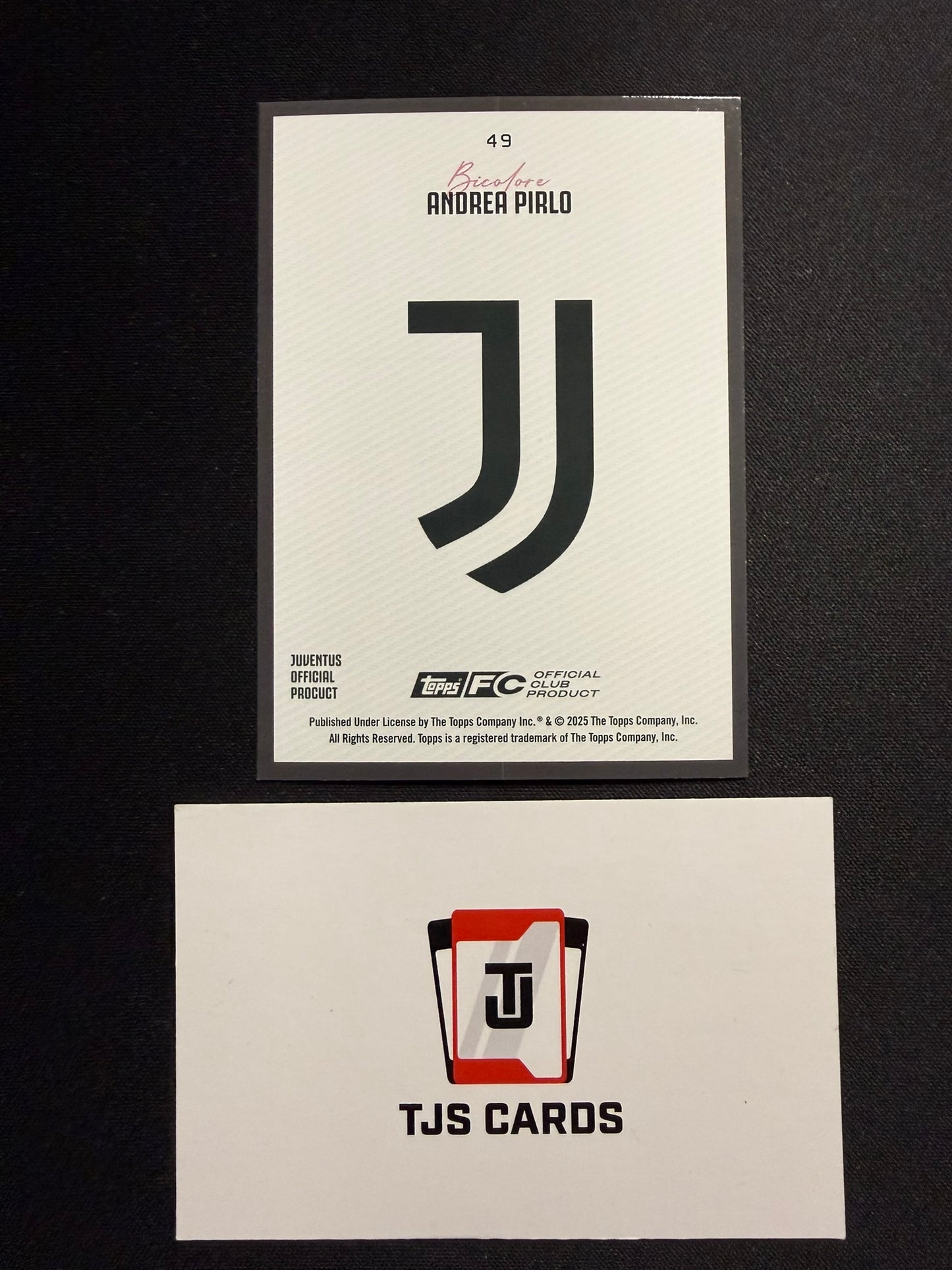 Andrea Pirlo - Gold Cracked Ice /50 - TOPPS Juventus Team Set 2025/26