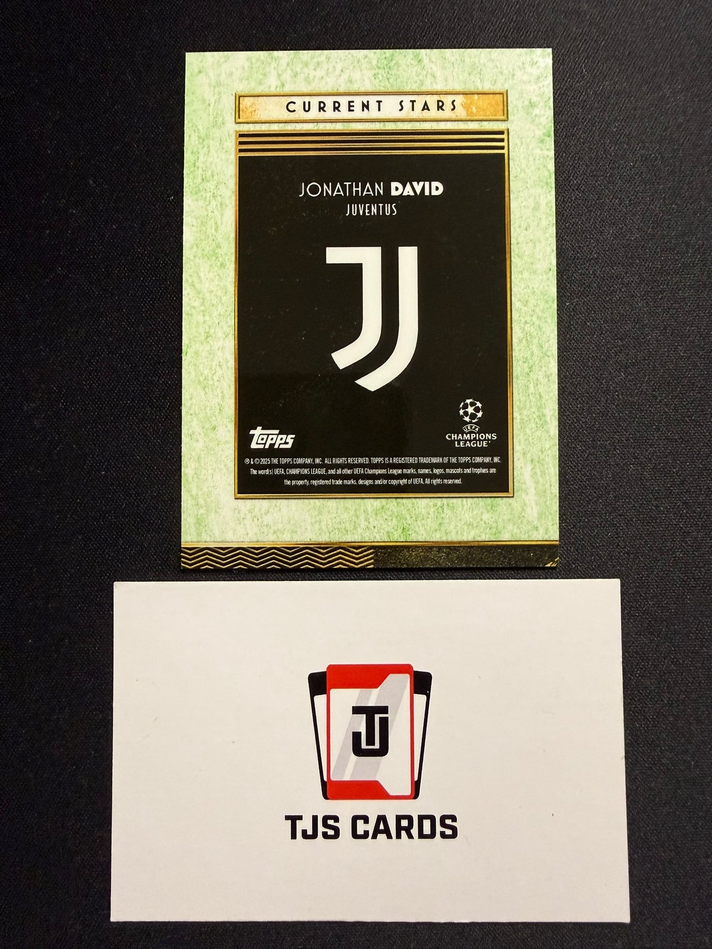 Jonathan David - Green /75 - TOPPS Deco UCC 2025/26