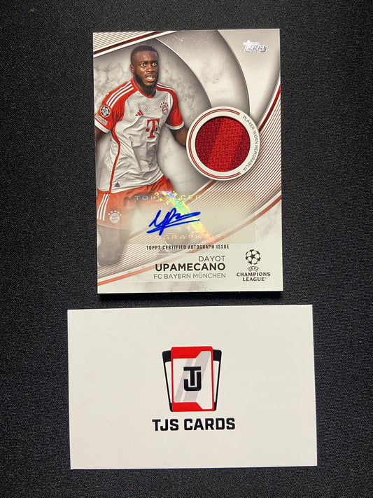 Dayot Upamecano - Patch Auto /99 - TOPPS UCC Flagship 2023/24