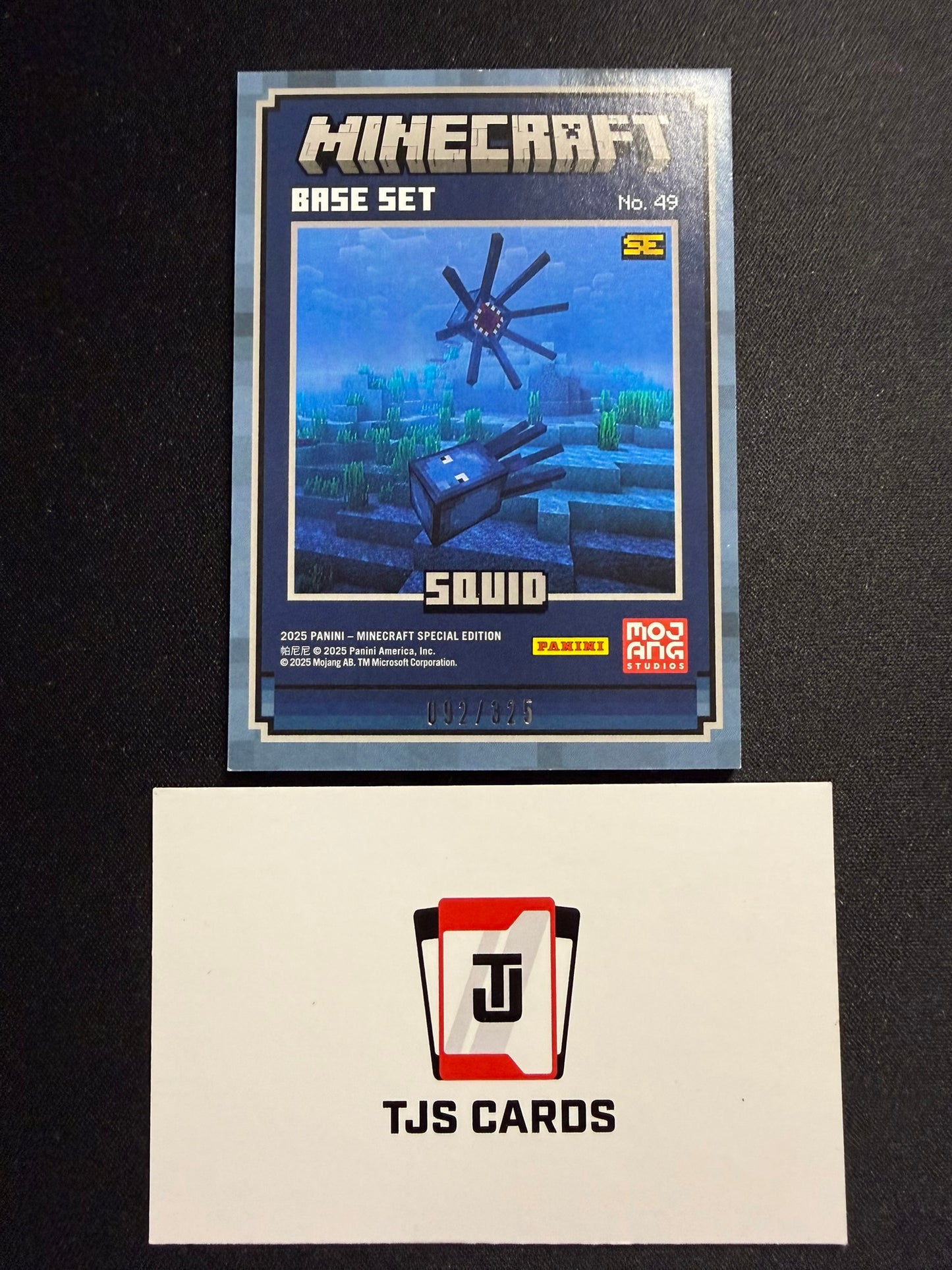 Squid - /325 - Panini Minecraft Special Edition 2025