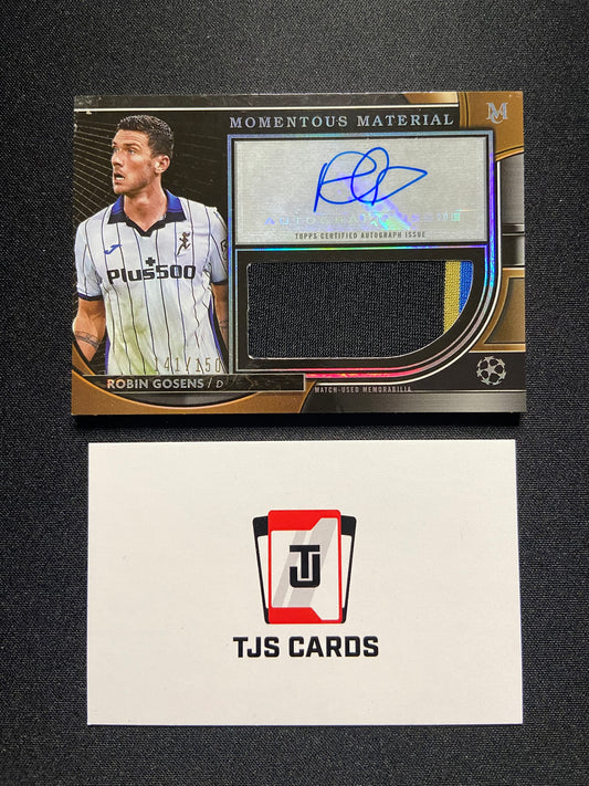 Robin Gosens - Patch Auto /150 - TOPPS Museum 2021/22
