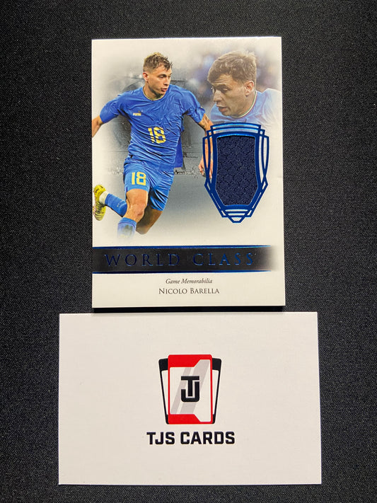 Nicolo Barella - Match-Worn Patch /10 - Futera 2023