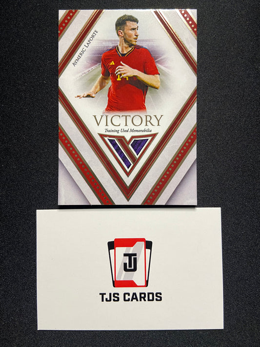 Aymeric Laporte - Player-Worn Patch /4 - Futera 2023
