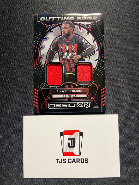 Fikayo Tomori - Red Dual Patch /25 - Panini Obsidian 2022/23