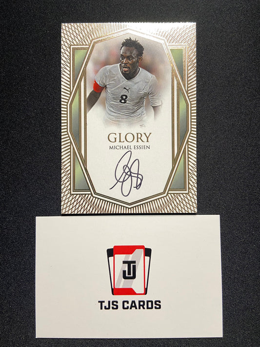Michael Essien - On-Card Auto /19 - Futera Unique 2023