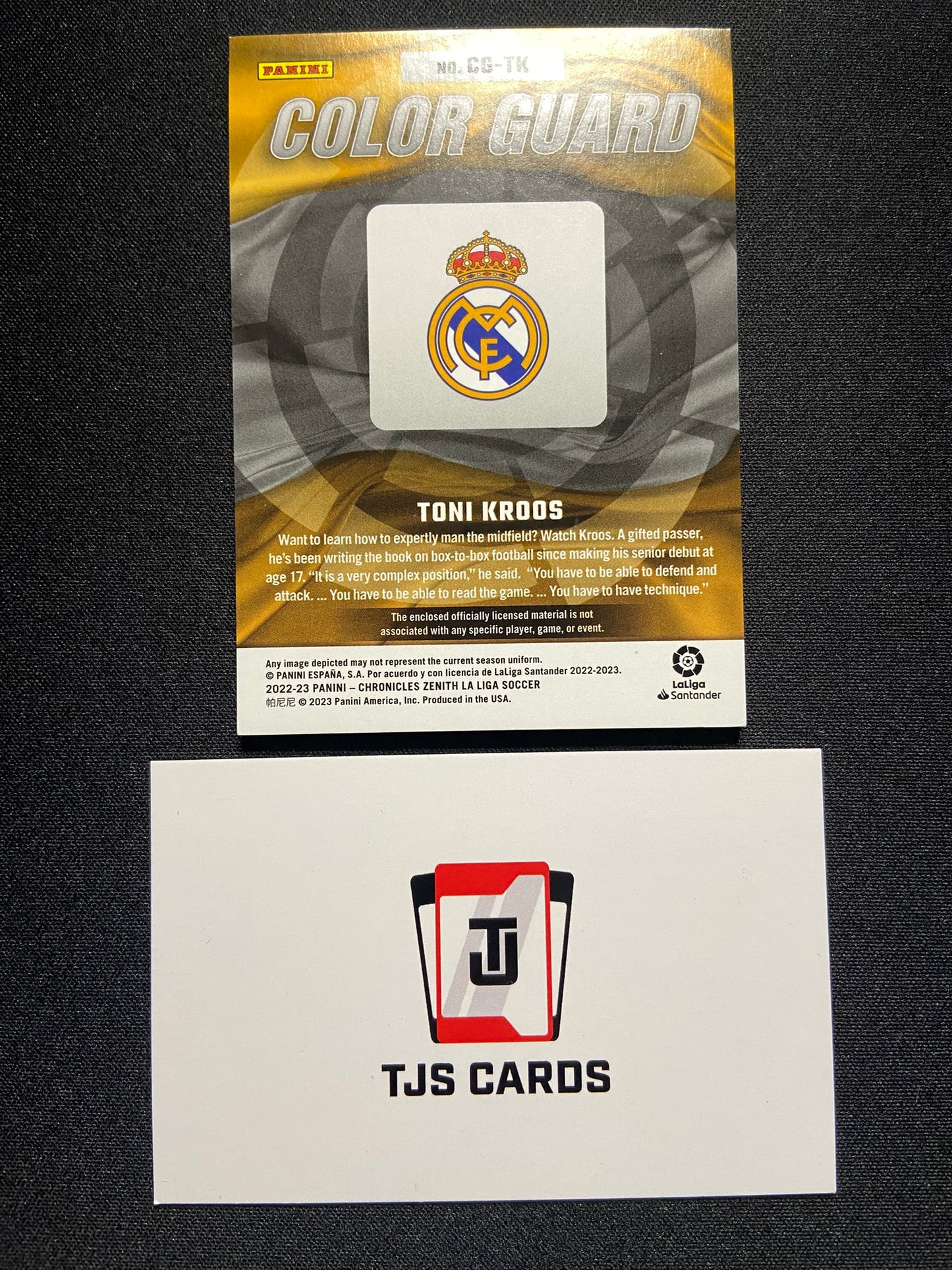 Toni Kroos - Patch /99 - Panini Chronicles Zenith 2022/23