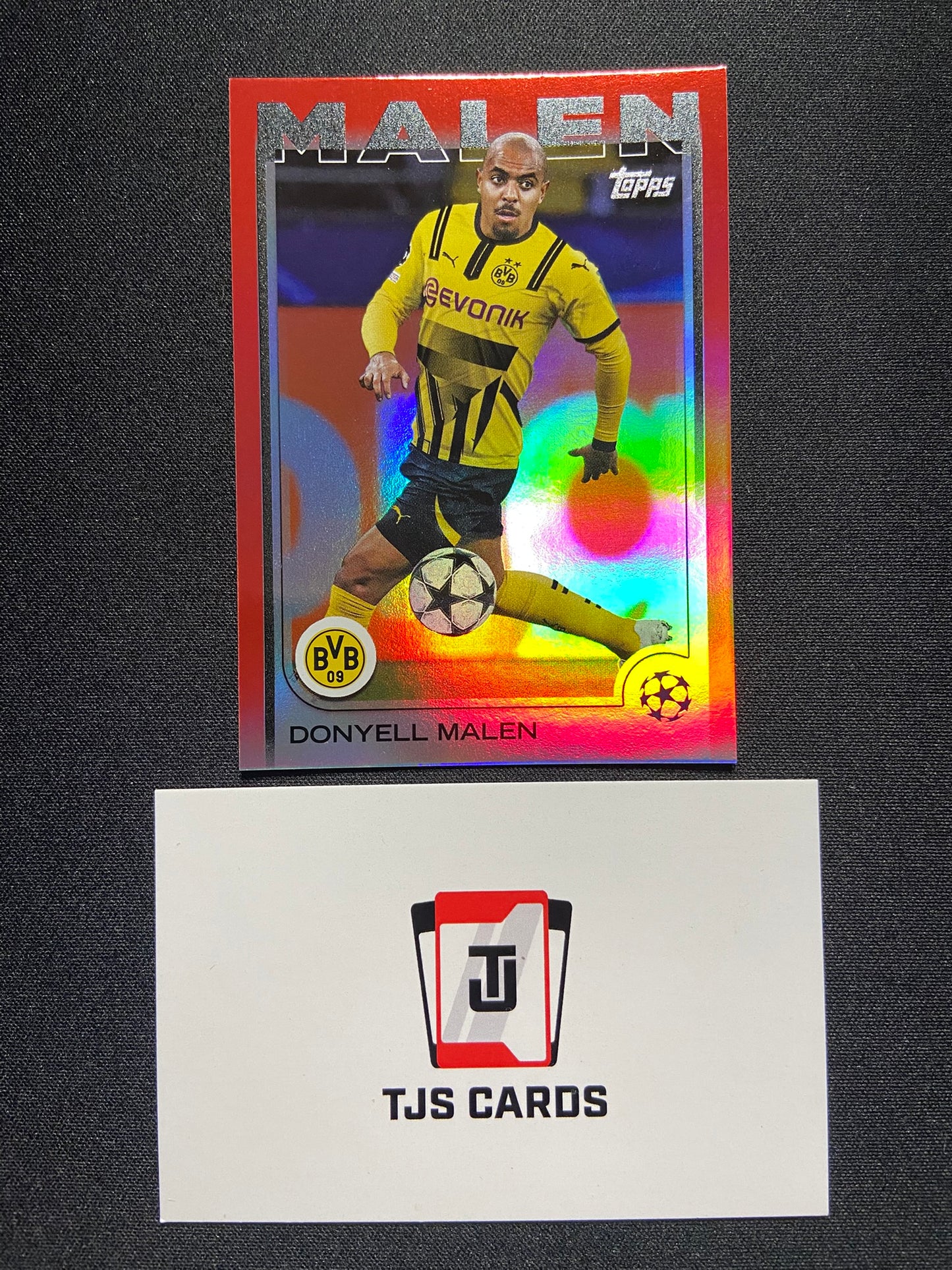 Donyell Malen - Red /5 - TOPPS UCC Flagship 2024/25