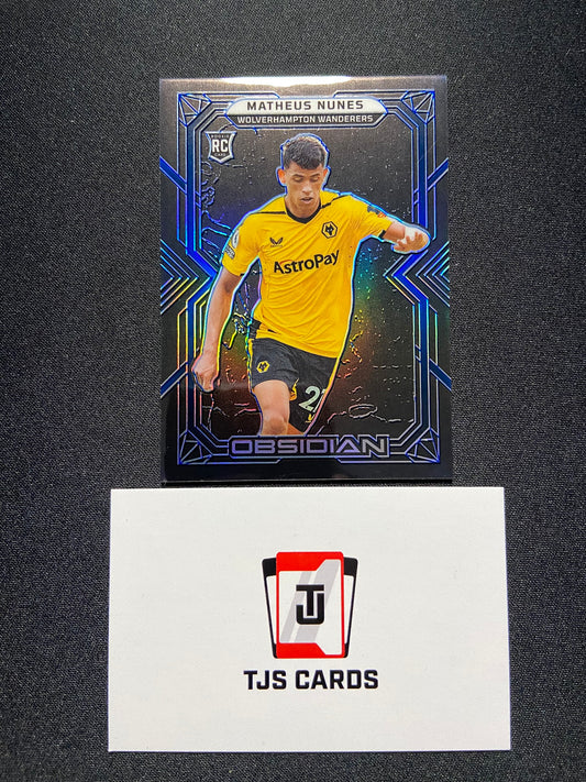 Matheus Nunes - Rookie Blue Electric /20 - Panini Obsidian Soccer 2022/23