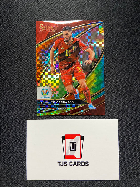 Yannick Carrasco - Field Level Tie-Dye /25 - Panini Select UEFA EURO 2020