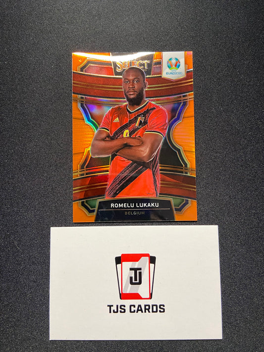 Romelu Lukaku - Orange /125 - Panini Select UEFA EURO 2020
