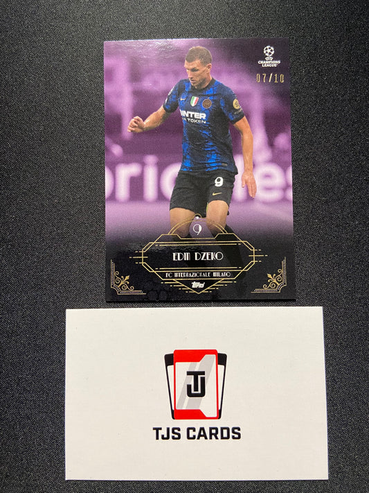 Edin Dzeko - Purple /10 - TOPPS Deco UCL 2021