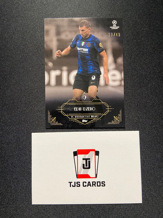 Edin Dzeko - Black /49 - TOPPS Deco UCL 2021