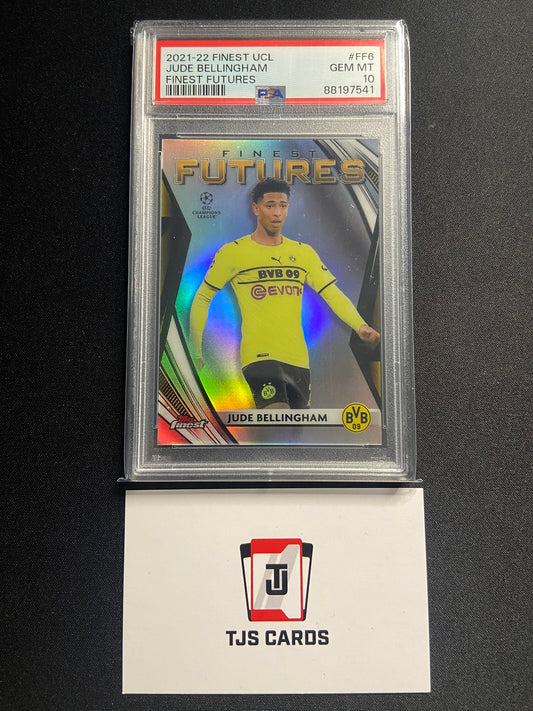 Jude Bellingham - PSA 10 - Finest Futures - TOPPS Finest 2021/22