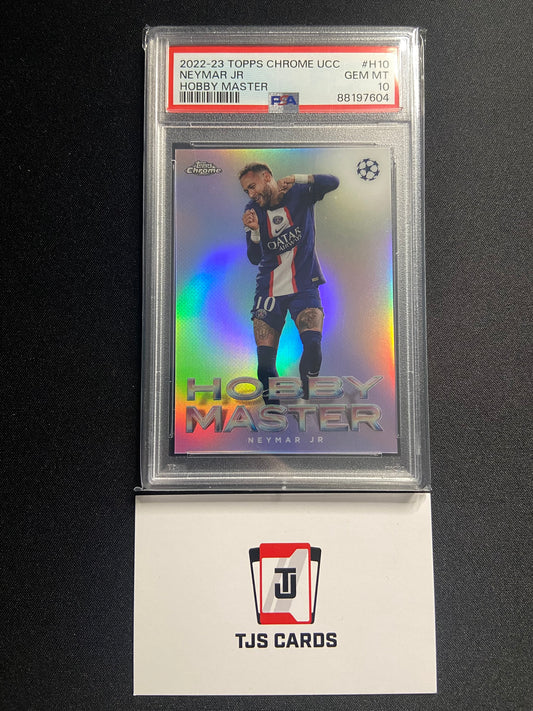 Neymar Jr - PSA 10 - Hobby Master - TOPPS Chrome UCC 2022/23
