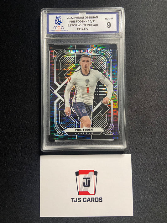 Phil Foden - MGC 9 - White Pulsar /11 - Panini Obsidian 2021/22