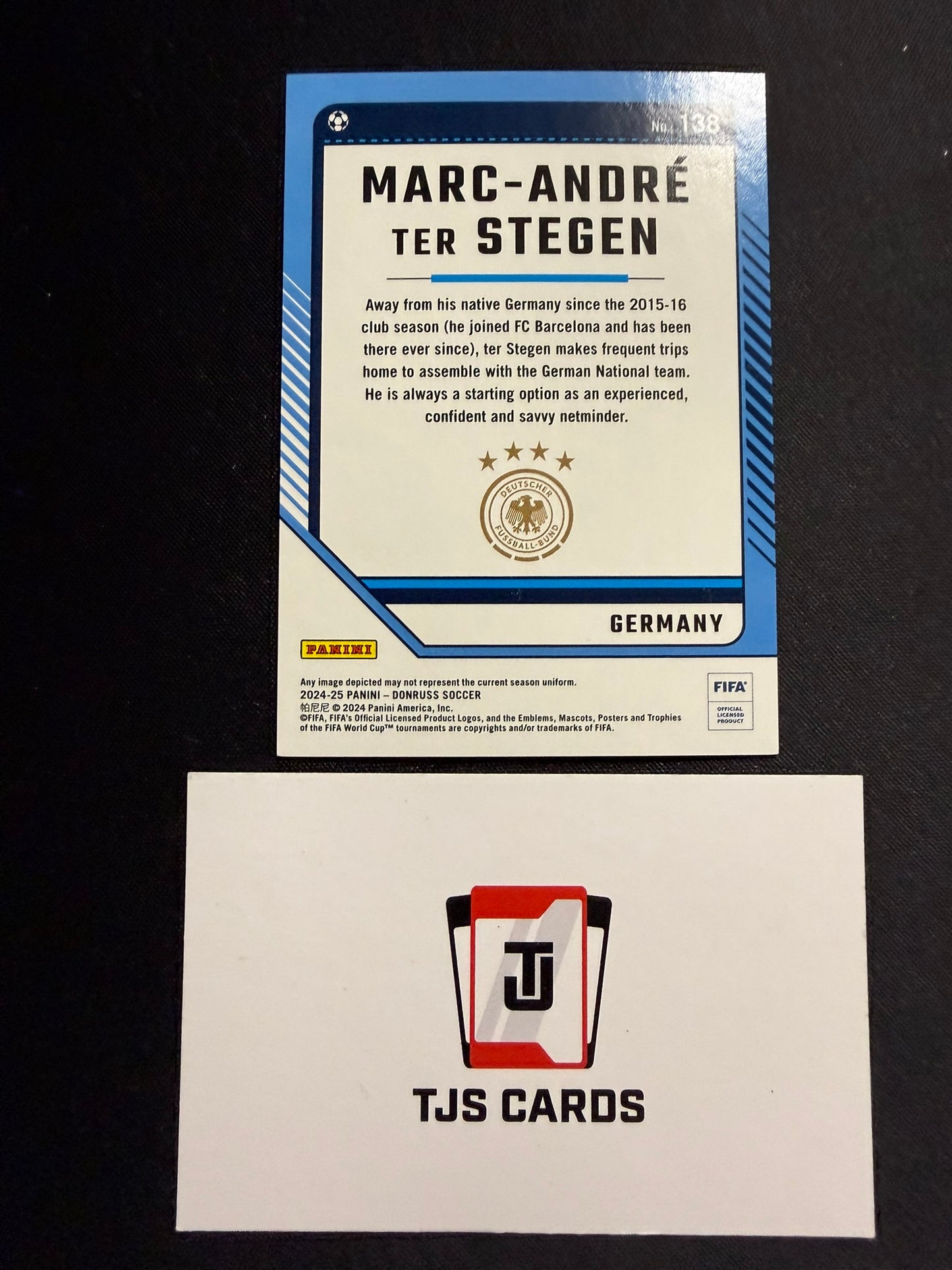 Marc-Andre Ter Stegen - Red /99 - Panini Donruss 2024/25