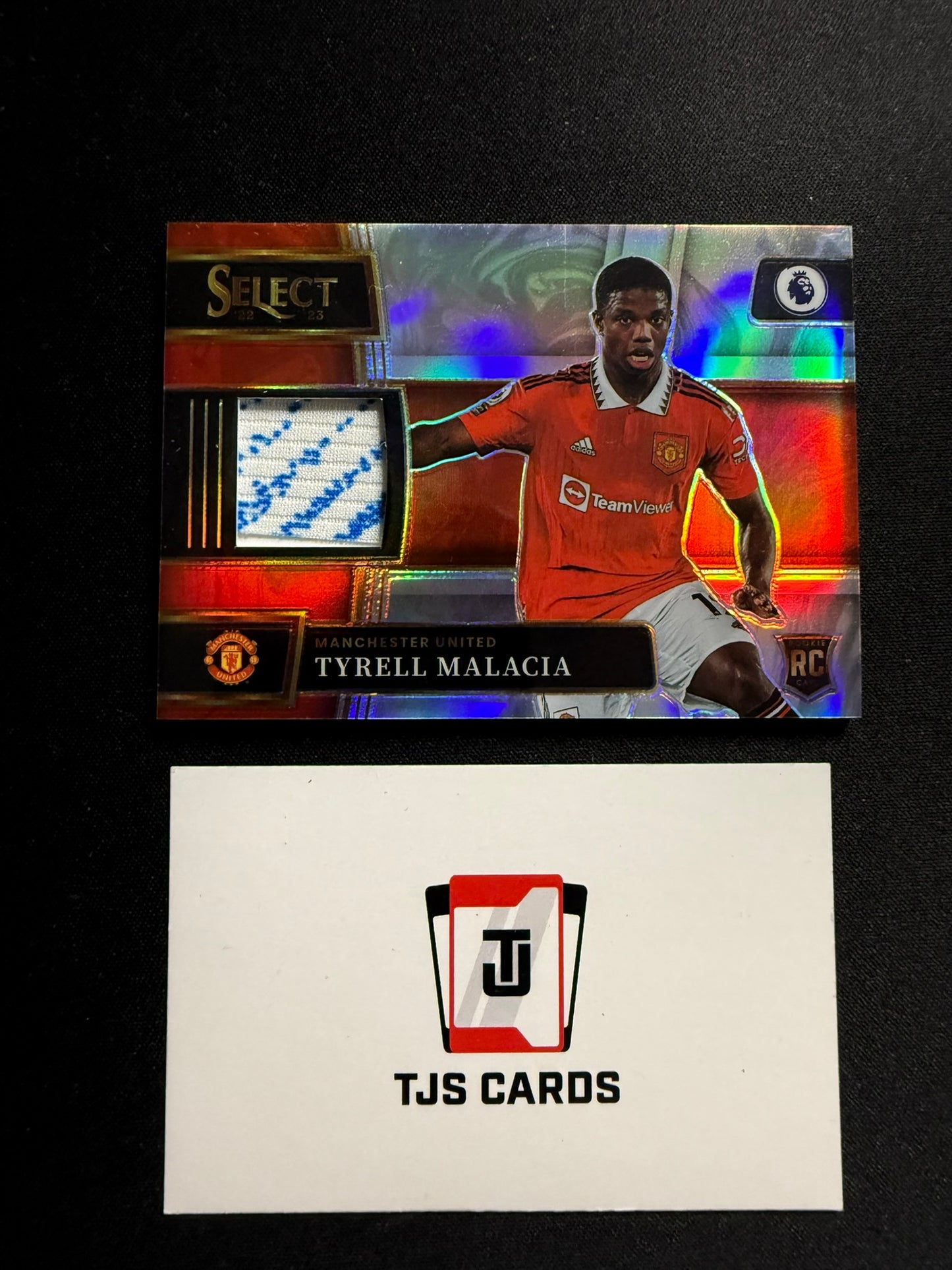 Tyrell Malacia - Rookie Patch - Panini Select Premier League 2022/23