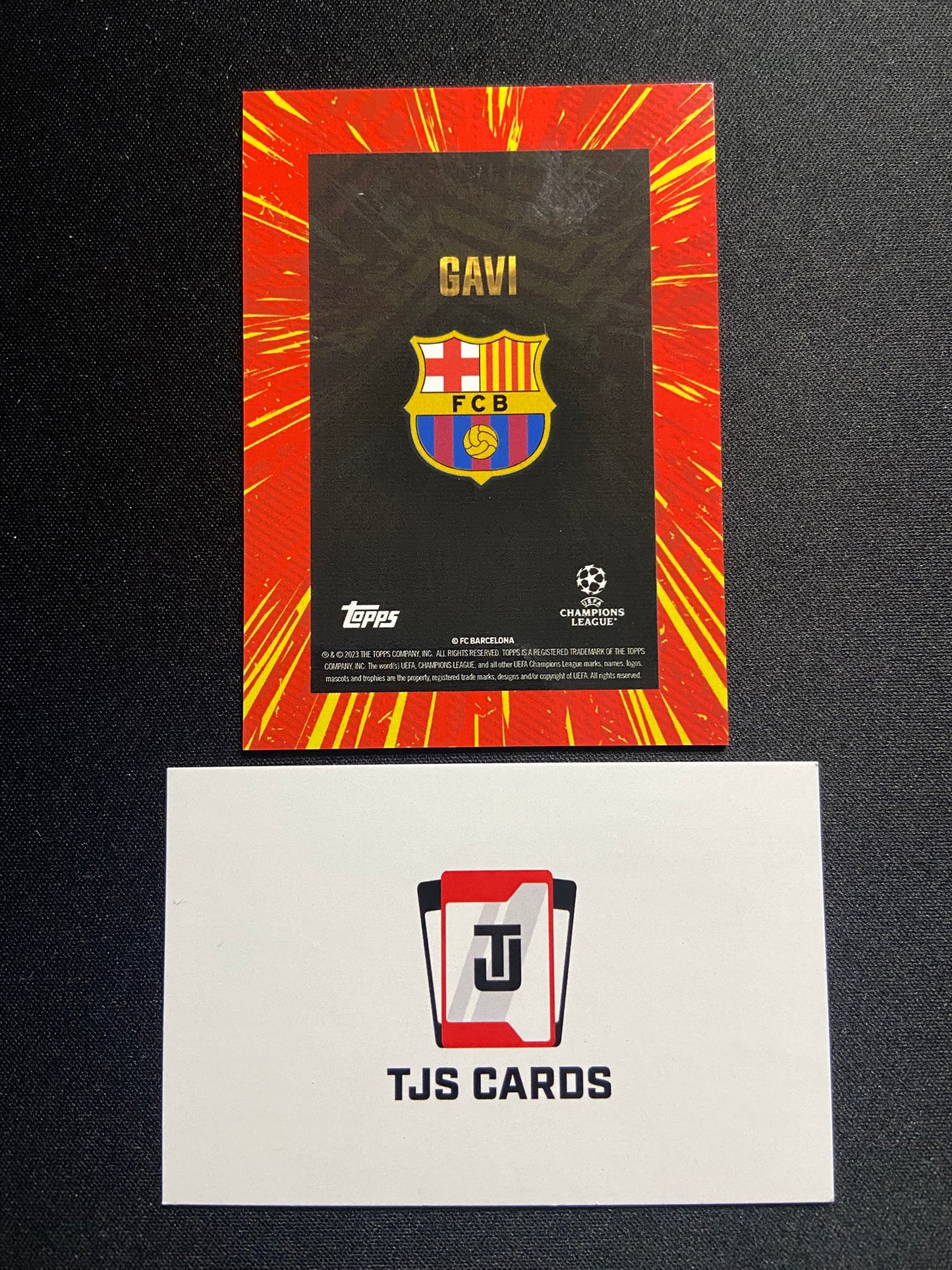 Gavi - Red /10 - TOPPS Gold 2023/24