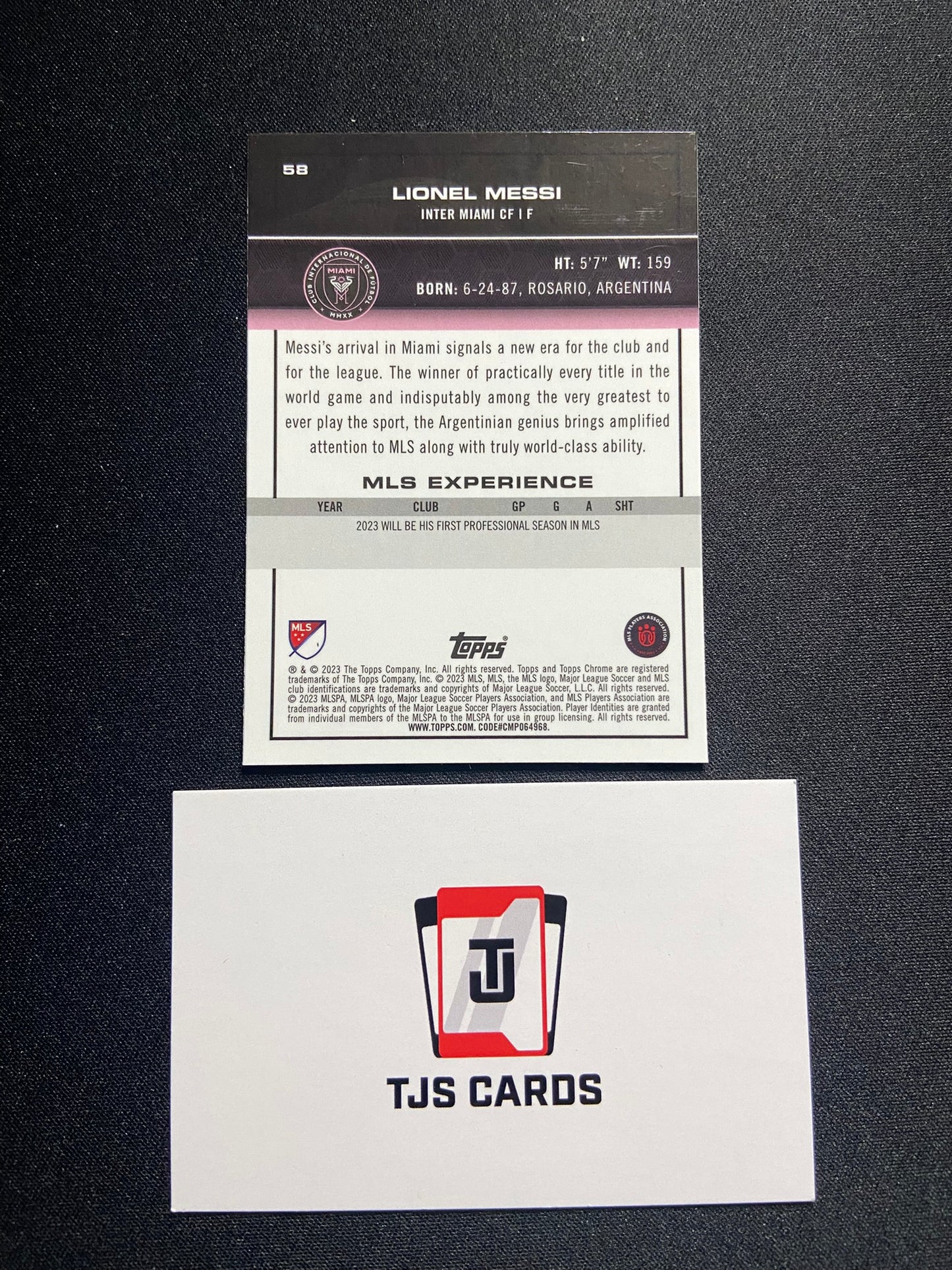 Lionel Messi - Image Variation SP - TOPPS Chrome MLS 2023