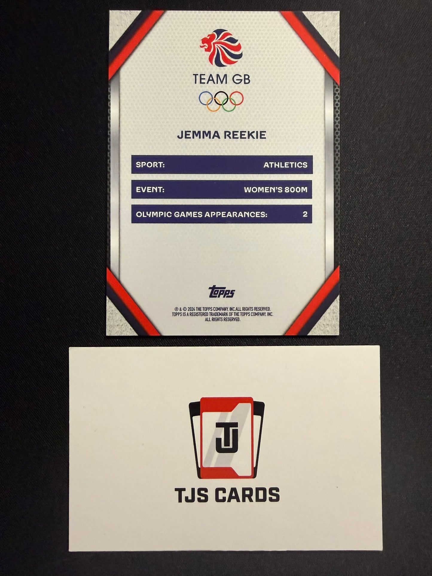 Jemma Reekie - /25 - TOPPS Stars Of Paris 2024