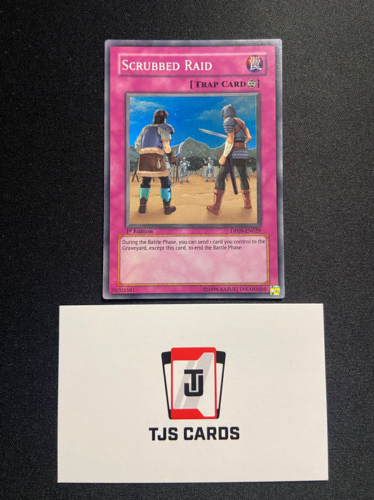 Scrubbed Raid - Super Rare 1st Edition DP09-EN029 - LP - YuGiOh