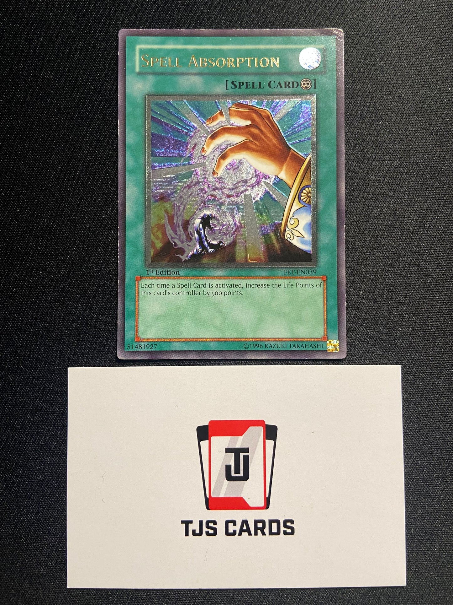 Spell Absorption - Ultimate Rare 1st Edition FET-EN039 - MP - YuGiOh