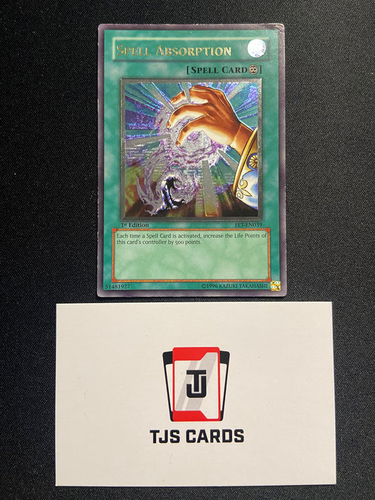 Spell Absorption - Ultimate Rare 1st Edition FET-EN039 - MP - YuGiOh