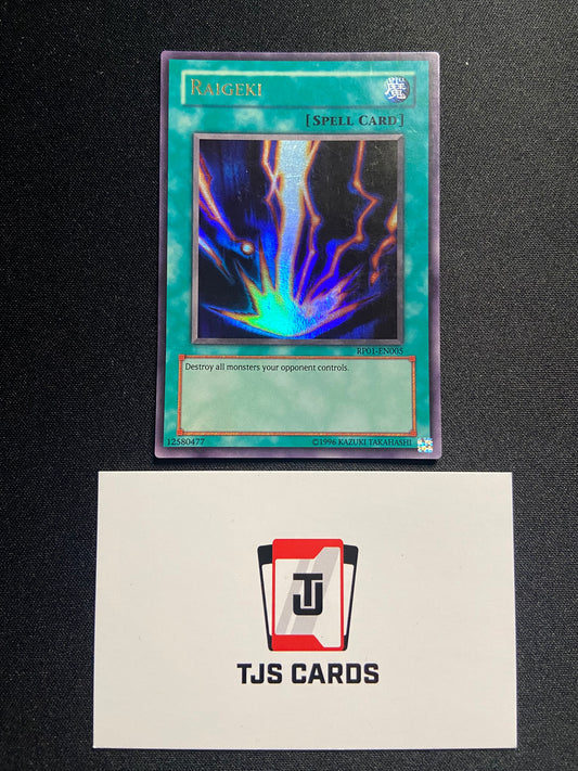 Raigeki - Ultra Rare RP01-EN005 OG PRINT - HP - YuGiOh