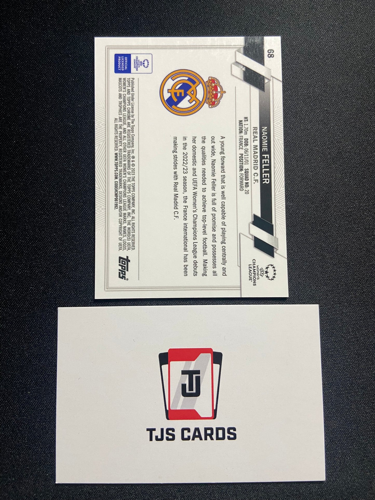 Naomie Feller - Rookie Neon Green /99 - TOPPS Chrome UWCL 2022/23