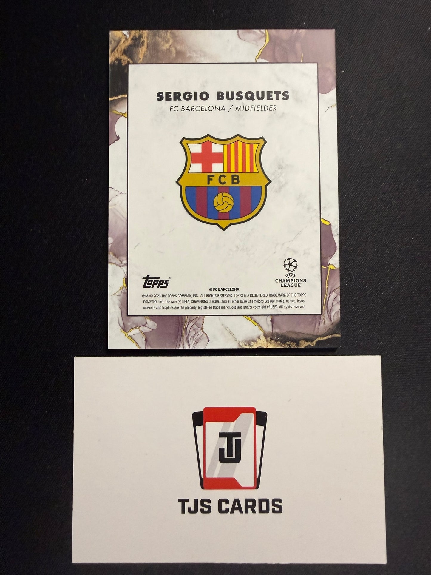 Sergio Busquets - /150 - TOPPS Inception UCL 2022/23
