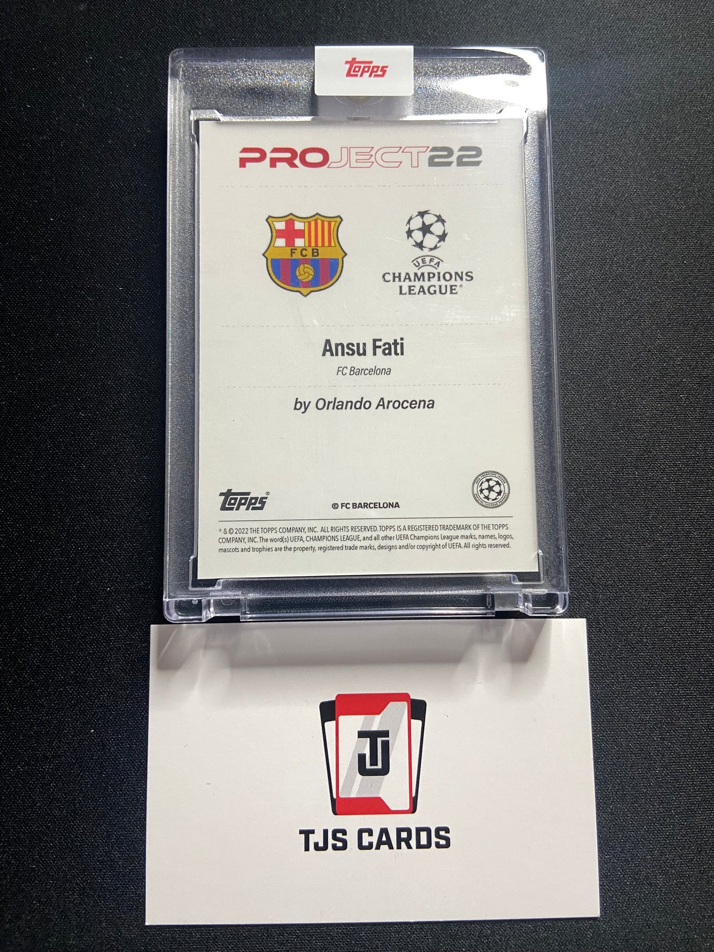 Ansu Fati - TOPPS Project 22