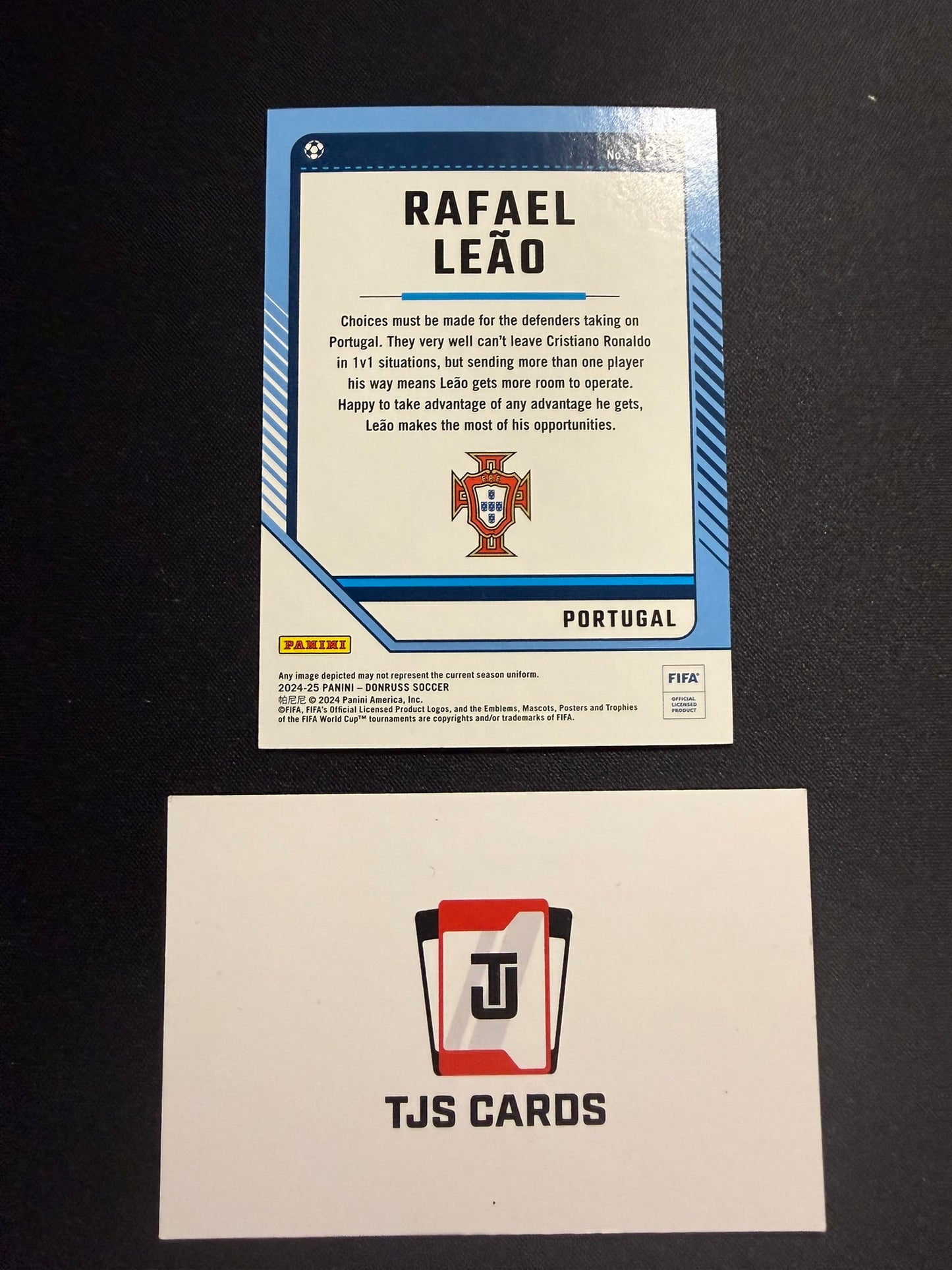 Rafael Leao - Blue /49 - Panini Donruss 2024/25